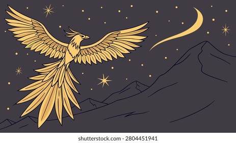 Amazing phoenix of light magnificent phoenix 