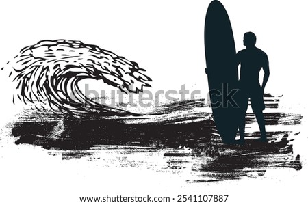 amazing pipeline wave with sufer