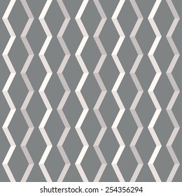 Amazing pop-art grey vintage geometric element pattern
