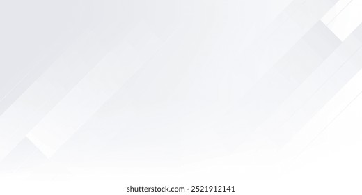 Amazing premium background. Elegant gray white diagonal lines with smooth soft shadow. Light silver grey gradient. Geometric modern stripe design
