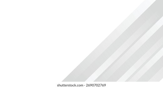 Erstaunlich hochwertiger Hintergrund. Elegante grau-weiße diagonale Linien mit modernen