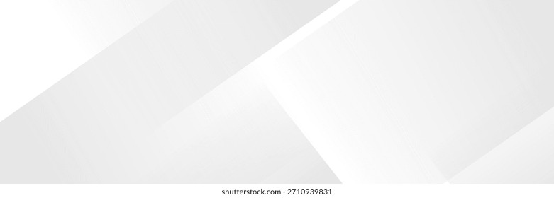 Increíble fondo premium. Elegantes líneas diagonales blancas grises con suave sombra. Gradiente gris plateado claro. Diseño geométrico moderno de la raya