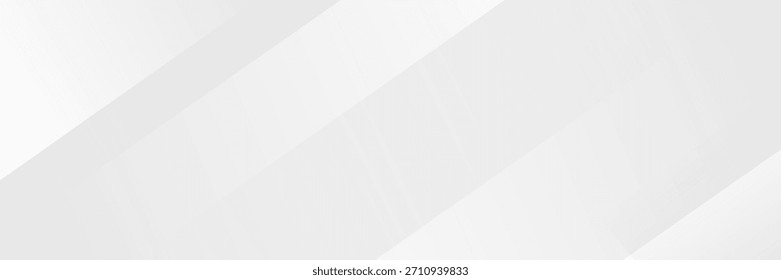 Increíble fondo premium. Elegantes líneas diagonales blancas grises con suave sombra. Gradiente gris plateado claro. Diseño geométrico moderno de la raya