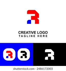 Amazing R word sign logo for shopping mall. or other business.