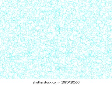 Amazing, random curved, isolated background texture with white surface.