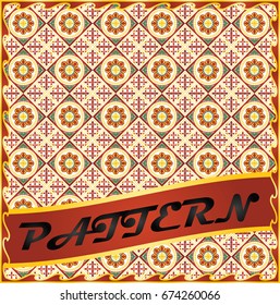 Amazing repeatable colorful pattern background for your design