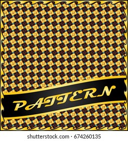 Amazing repeatable colorful pattern background for your design