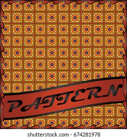 Amazing repeatable colorful pattern background for your design