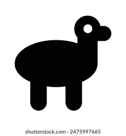 Amazing robotic dog vector design, robot dog icon