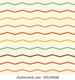 Amazing seamless colorful geometric pattern.