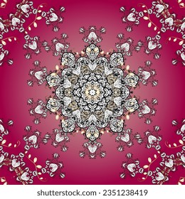 Amazing seamless floral pattern with bright colorful flowers and leaves on a pleasant colors. The elegant the template for fashion prints. Modern floral background. Folk style.