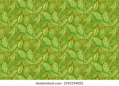 Amazing seamless floral pattern with bright colorful small flowers.