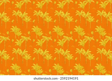 Amazing seamless floral pattern with bright colorful small flowers.