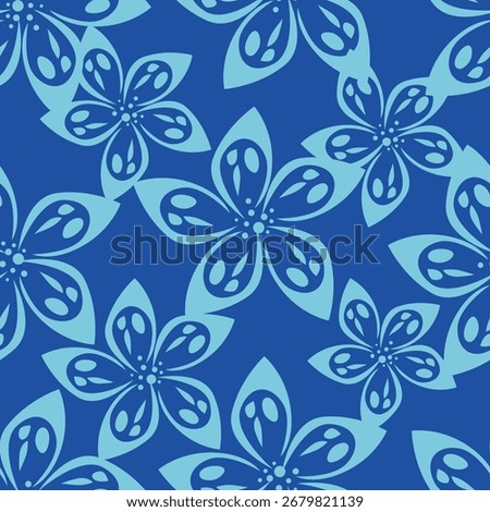 Amazing seamless floral pattern with bright colorful small flowers
