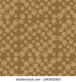 Amazing seamless pattern with bright tooth.