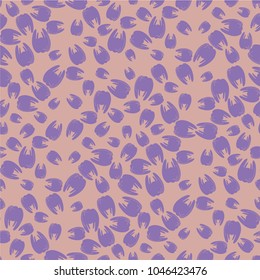 Amazing seamless pattern with bright tooth.