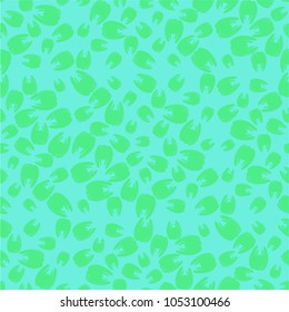 Amazing seamless pattern with bright tooth.
