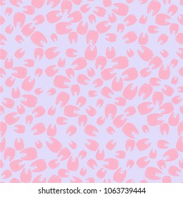 Amazing seamless pattern with bright tooth.