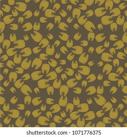 Amazing seamless pattern with bright tooth.