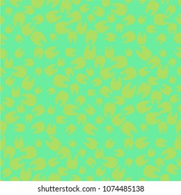 Amazing seamless pattern with bright tooth.