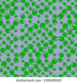 Amazing seamless pattern with bright tooth.