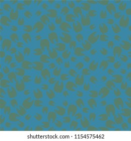 Amazing seamless pattern with bright tooth.