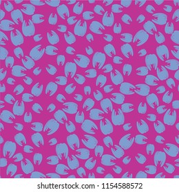Amazing seamless pattern with bright tooth.