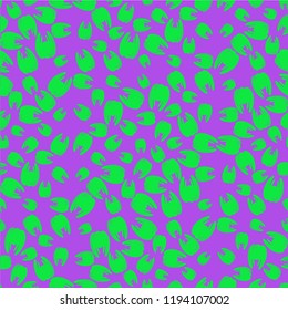 Amazing seamless pattern with bright tooth.