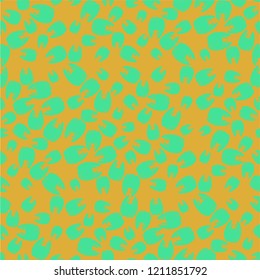 Amazing seamless pattern with bright tooth.