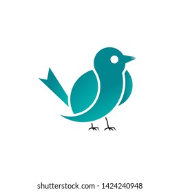 Amazing and simple bird Image graphic icon logo design abstract concept vector stock. Can be used as a symbol associated with Animal