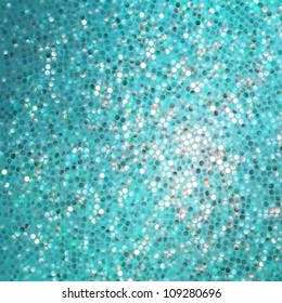 Amazing template design on blue glittering background. EPS 8 vector file included