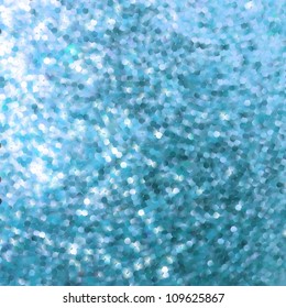 Amazing template design on blue glittering background. EPS 8 vector file included