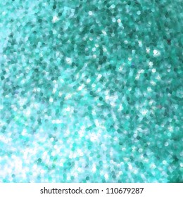 Amazing template design on blue glittering background. EPS 8 vector file included
