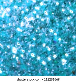 Amazing template design on blue glittering background. EPS 8 vector file included