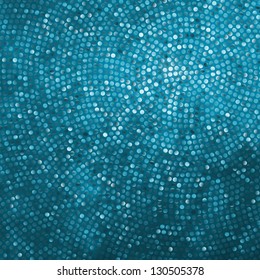Amazing template design on blue glittering background. EPS 8 vector file included