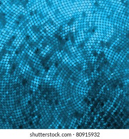 Amazing template design on blue glittering background. EPS 8 vector file included