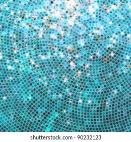 Amazing template design on blue glittering background. EPS 8 vector file included