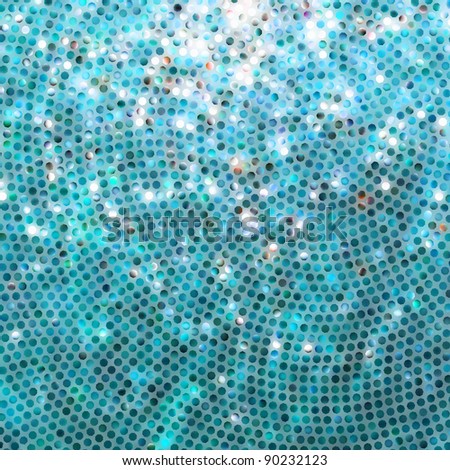 Amazing template design on blue glittering background. EPS 8 vector file included