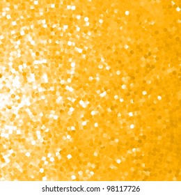 Amazing template design on orange glittering background. EPS 8 vector file included