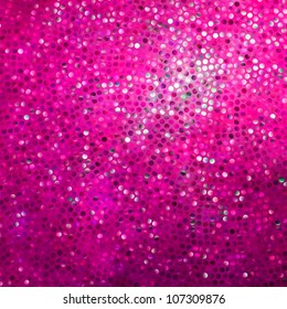 Amazing template design on pink glittering background. EPS 8 vector file included