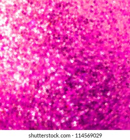 Amazing template design on pink glittering background. EPS 8 vector file included