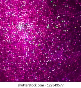 Amazing template design on purple glittering background. EPS 8 vector file included