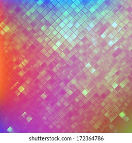 Amazing template design on purple glittering background. EPS 10 vector file included