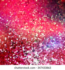 Amazing template design on purple glittering background. EPS 10 vector file included