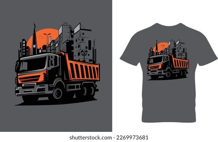 Amazing trucks t shirt design 16