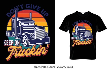 Amazing trucks t shirt design 13