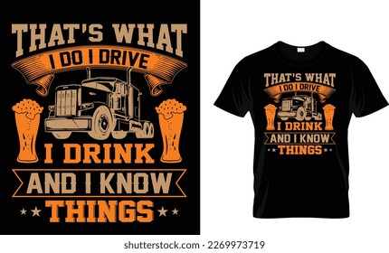 Amazing trucks t shirt design 15
