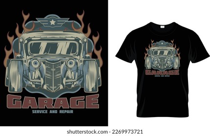 Amazing trucks t shirt design 4