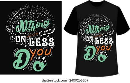 Amazing Typography  vintage T-shirt Design