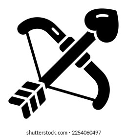 An amazing vector of cupid arrow for premium use